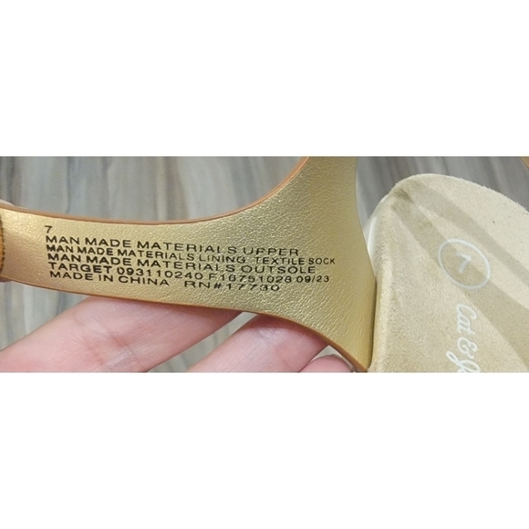 Cat & Jack Brown Sandals size 7 - Picture 9 of 9